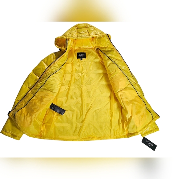 GUESS mens Mid-weight Puffer Jacket size L - NWT - Picture 6 of 8